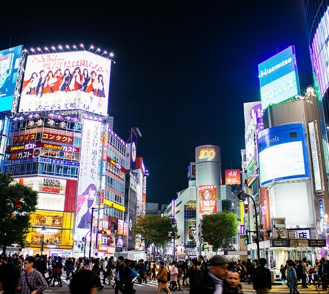 渋谷スクランブル交差点