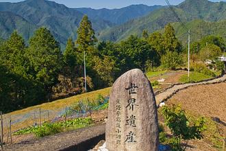 熊野参詣道　小辺路(果無越え)【世界遺産】