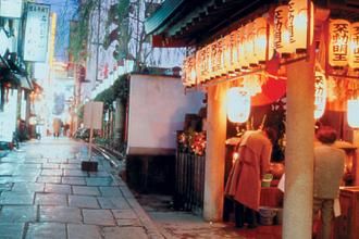 法善寺横丁・水掛け不動・夫婦善哉